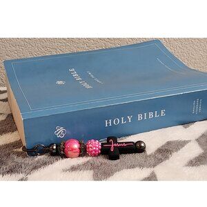 Beaded Jesus Bookmark